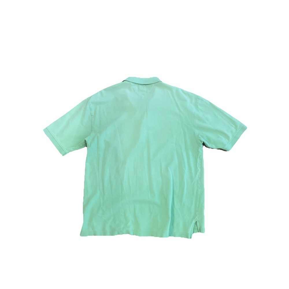 Tommy Hilfiger Golf Polo Neon Green XL - Picture 2 of 4